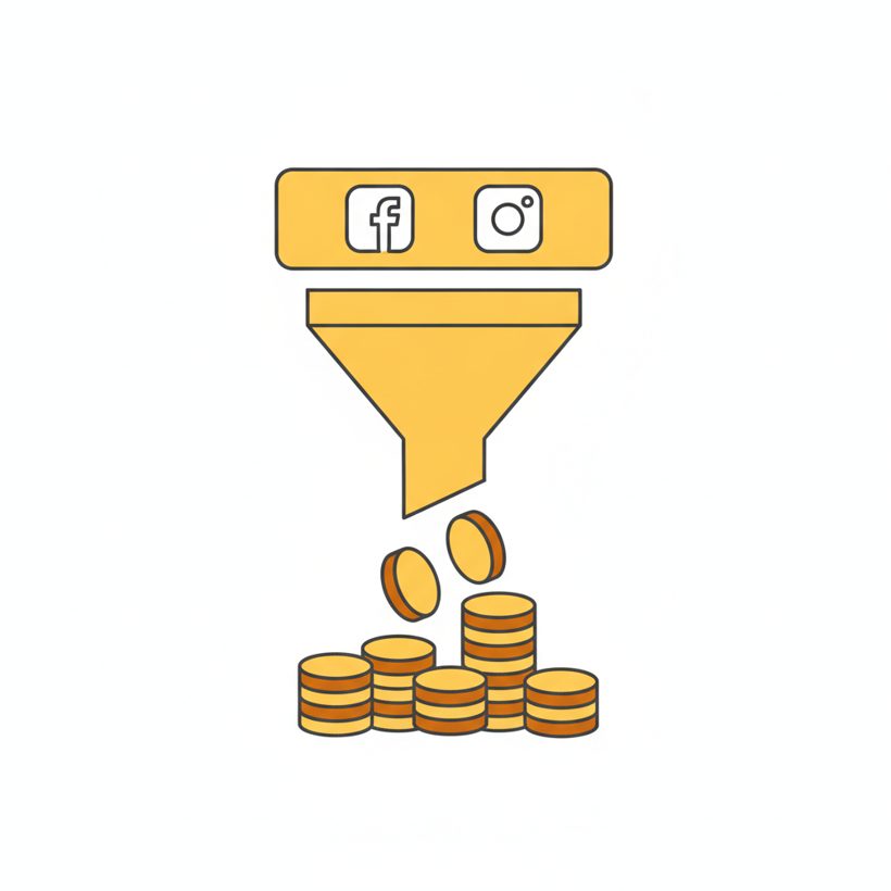 Meta Advertising Agency illustration