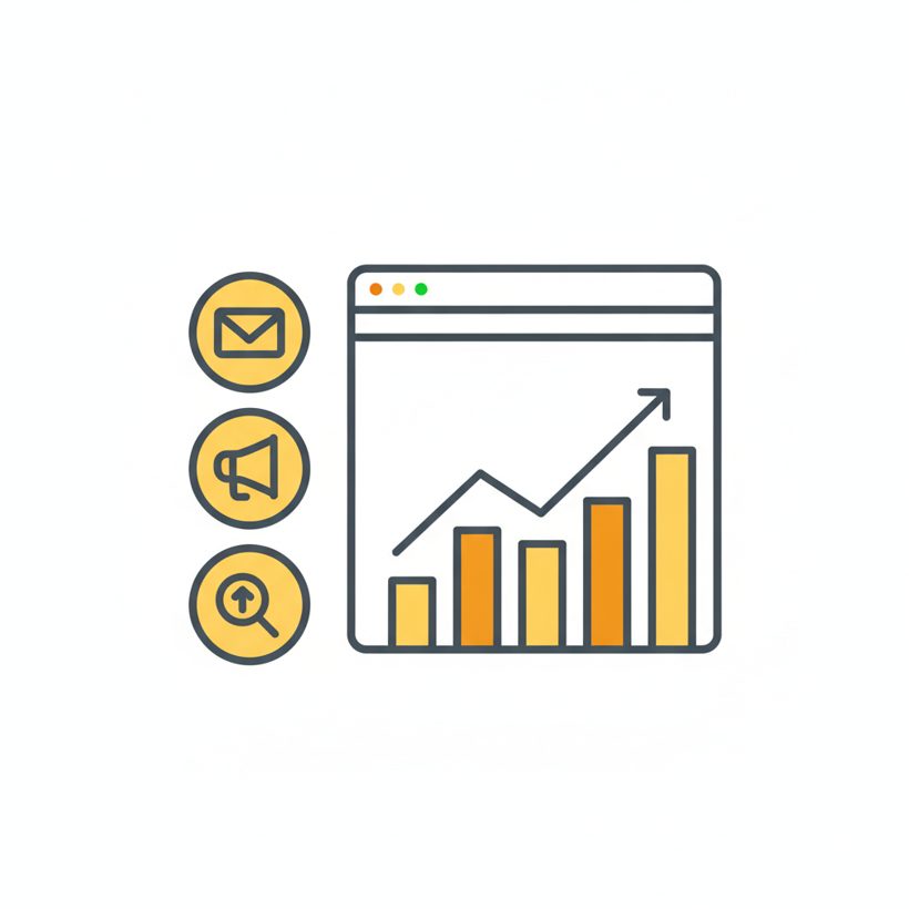 Shopify Digital Marketing Agency illustration